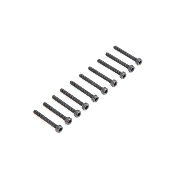 LOS235004 Cap Head Screws M3 x 25mm (10)