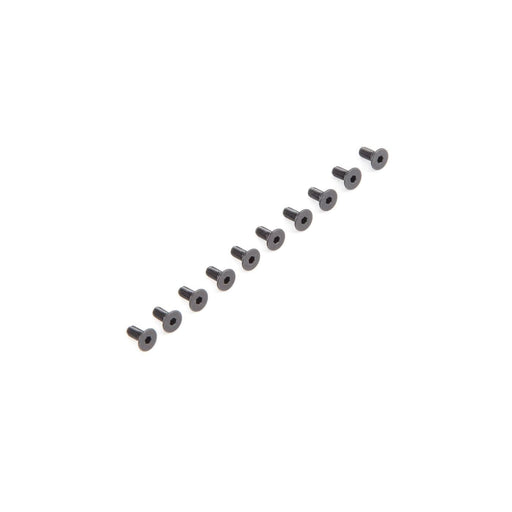 LOS235008 Flat Head Screws M2.5 x 5mm (10)