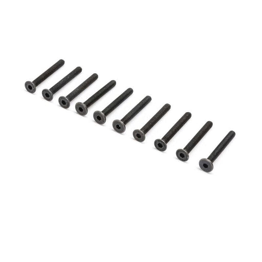 LOS235037 Flat Head Screws M2.5 x 20mm (10)