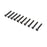 LOS235037 Flat Head Screws M2.5 x 20mm (10)