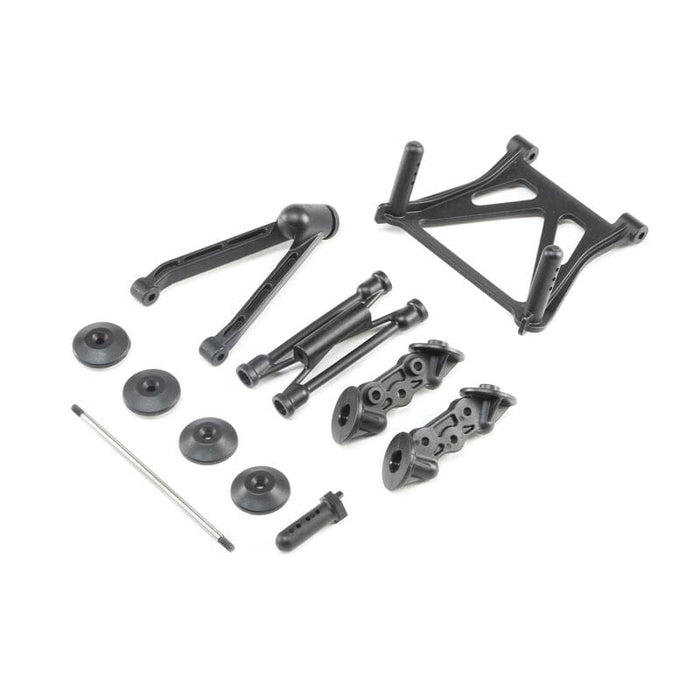 LOS240010 Swivel Rear Body Mount Set: LST 3XL-E