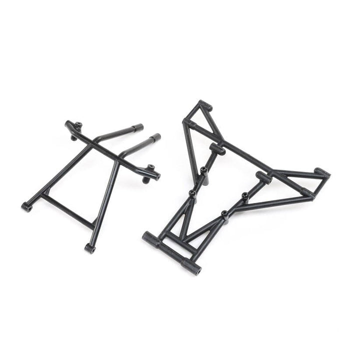 LOS241055 Front & Upper Cage Bars, Black: LMT Mega