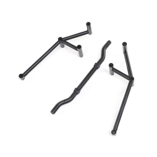 LOS241057 Rear Cage Body Support, Black: LMT Mega