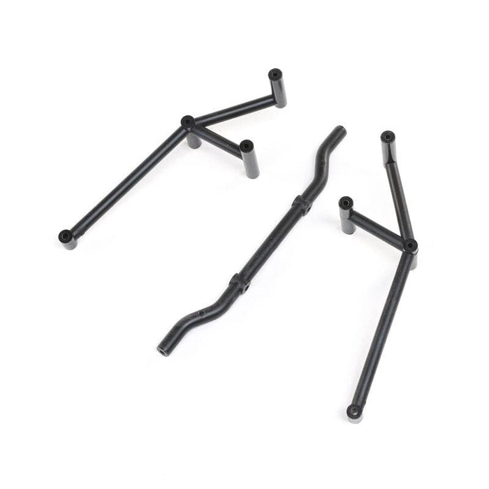 LOS241057 Rear Cage Body Support, Black: LMT Mega