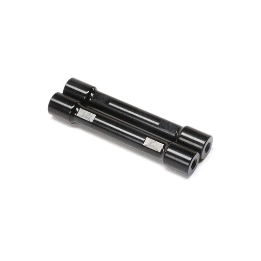 LOS241075 Aluminum Crossbar, Upper 4-link, Black (2): TLR Tuned LMT