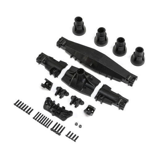 LOS242030 Axle Housing Set Complete, Rear: LMT
