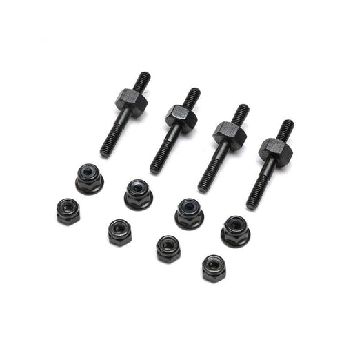 LOS243024 Shock Standoff, Link Mount (4): TLR Tuned LMT