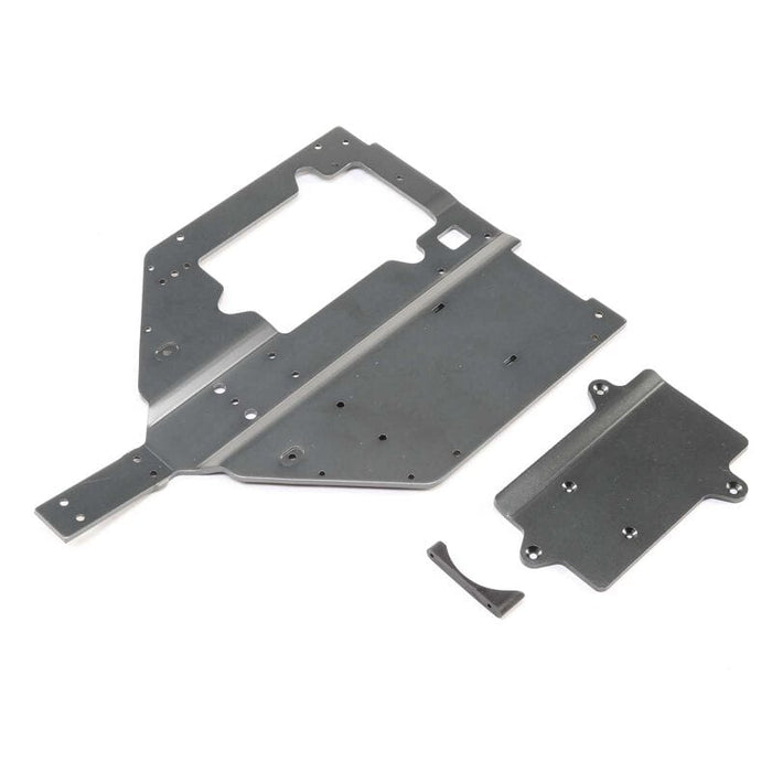 LOS251061 Chassis and Motor Cover Plate: Super Baja Rey