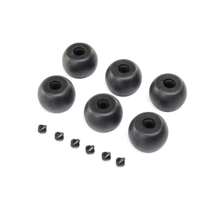 LOS264003 Lean Bar Wheels & Stops (6): Promoto-MX