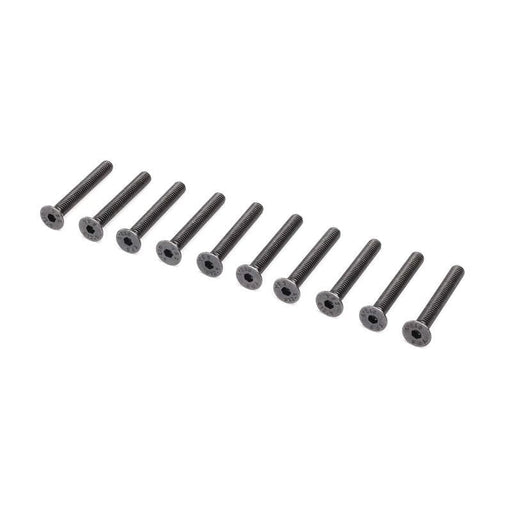 LOS265002 Flat Head Screws, M4 x 30mm (10)