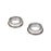 LOS267000 8 x 12 x 3.5mm Ball Bearing, Flanged, Rubber (2)