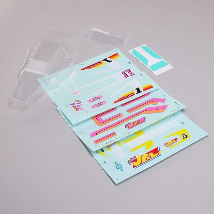 LOS310002 Body & Wing, Clear: Mini JRX2