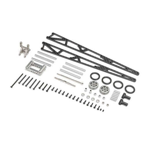 LOS331017 Carbon Wheelie Bar, Complete: 22S Drag