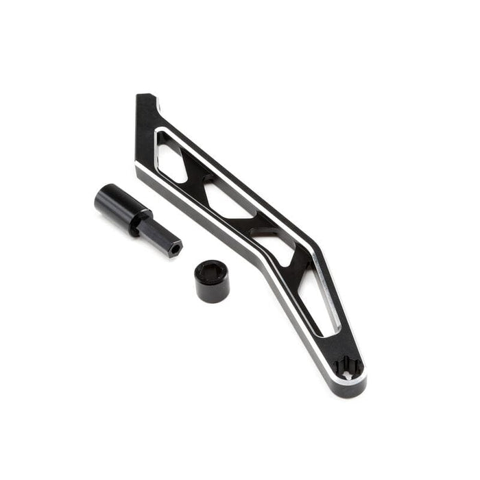 LOS351005 Servo Saver Bottom, Aluminum: DBXL