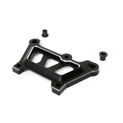 LOS351008  Front Top Plate, Black, Aluminum: DBXL-E