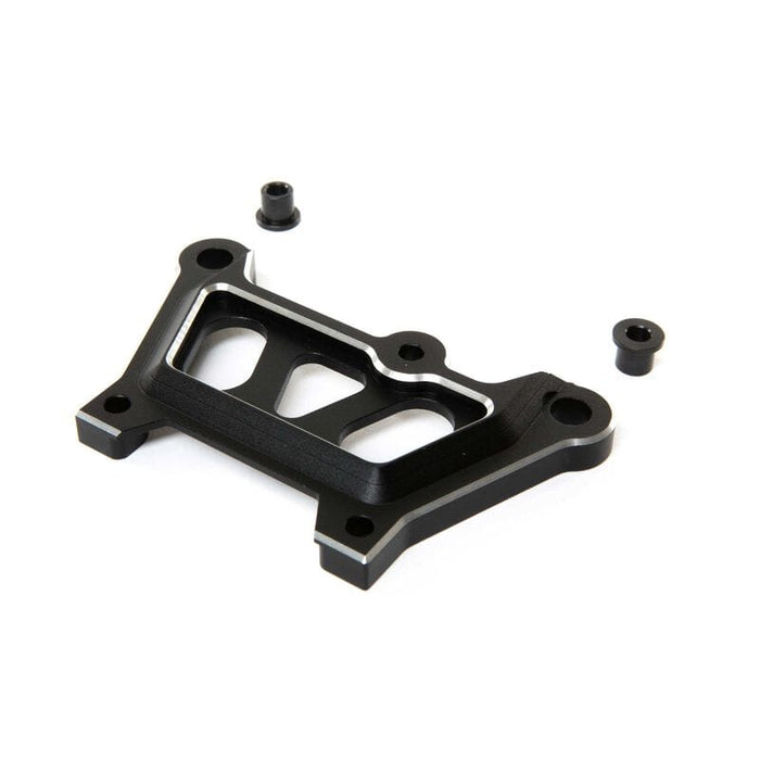 LOS351008  Front Top Plate, Black, Aluminum: DBXL-E