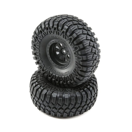 LOS43012 Maxxis Creepy Crawler LT Tires and Wheels Mounted (2)