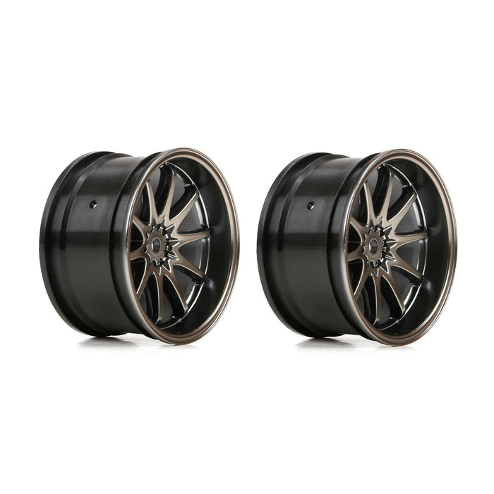 LOS43036 Wheel RR Volk Racing CE28N 54x30mm Gun Metal(2)