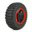 LOS45004 Left & Right Tire (1ea), Premounted: 1:5 4wd DB XL