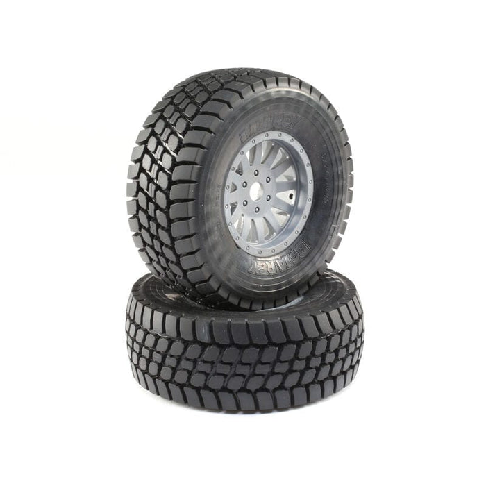 LOS45021 Desert Claw Tires and Wheels Mounted (2): Super Baja Rey