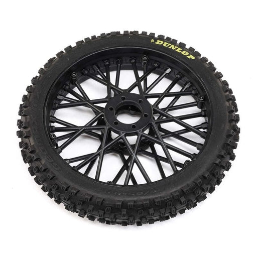 LOS46004 Dunlop MX53 Front Tire Mounted, Black: Promoto-MX