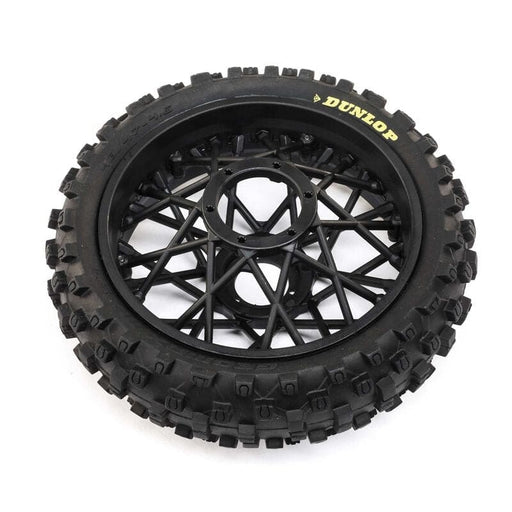 LOS46005 Dunlop MX53 Rear Tire Mounted, Black: Promoto-MX