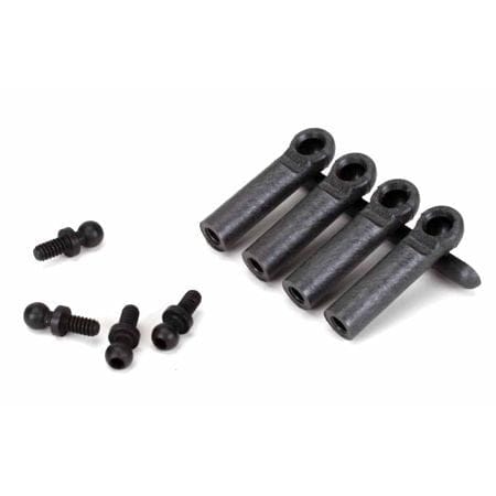 LOSA6025 Ball Studs & Ends, 4-40x.215"