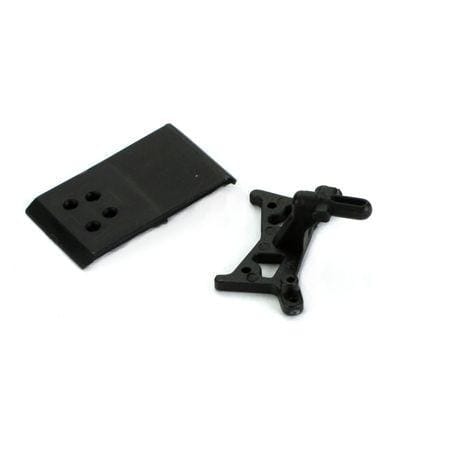 LOSB1508 Front Shock Tower/Skid Plate Bumper: Micro-DT