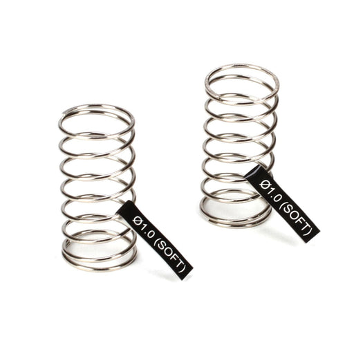 LOSB1942  Front Shock Spring Set, Soft (2): Mini 8IGHT