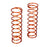 LOSB2967  Front Springs 14.2 lb Rate, Orange (2): 5IVE-T