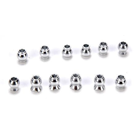 LOSB4022 Camber & Steering Ball Set (12): 10-T