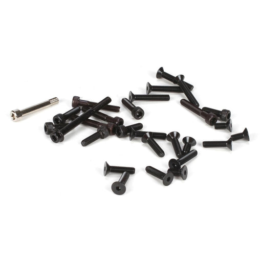 LOSB6480 5mm FH & Cap Screw Asst. (24):5IVE-T, MINI WRC