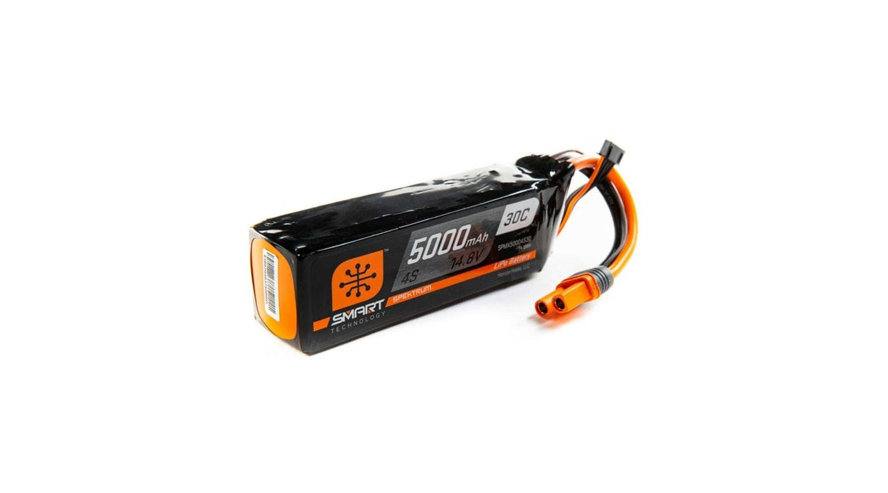 SPMX50004S30H5 14.8V 5000mAh 4S 30C Smart LiPo, IC5