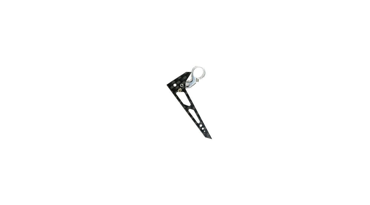 MHEMCPX025L Tail Motor Mount w/Vertical Fin Set:3mm Tail Boom