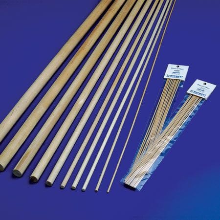 MID7903 Wood Dowels 1/16 x 12