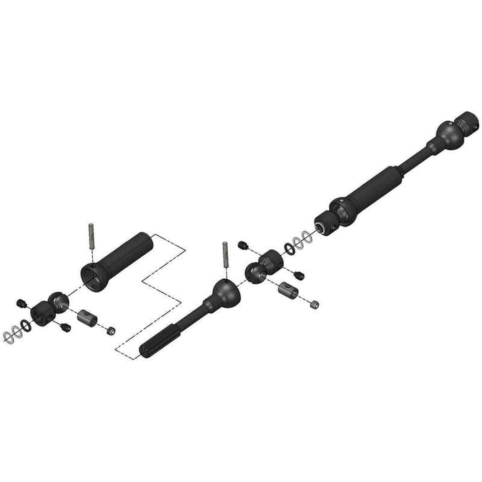 MIP18120 Center Drive Kit 110mm x 135mm With 5mm Hubs