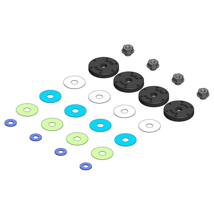 MIP19060 Bypass1 Pistons 6-Hole Set, 16mm