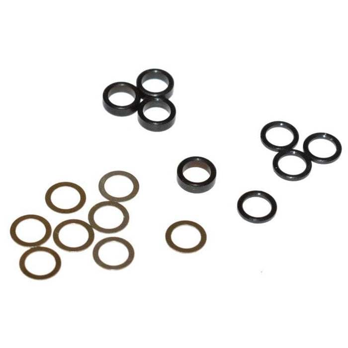 MIP20050 5mm Steel Spacer Kit: .25mm, 1.0mm & 2.3mm