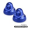 JCO24901  Fin, 12mm V2 Shock Cap, Blue(2):B5M,T5M,SC5M,B6
