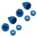 STR330227B  Alum Upper/Lower Shock Caps Blue