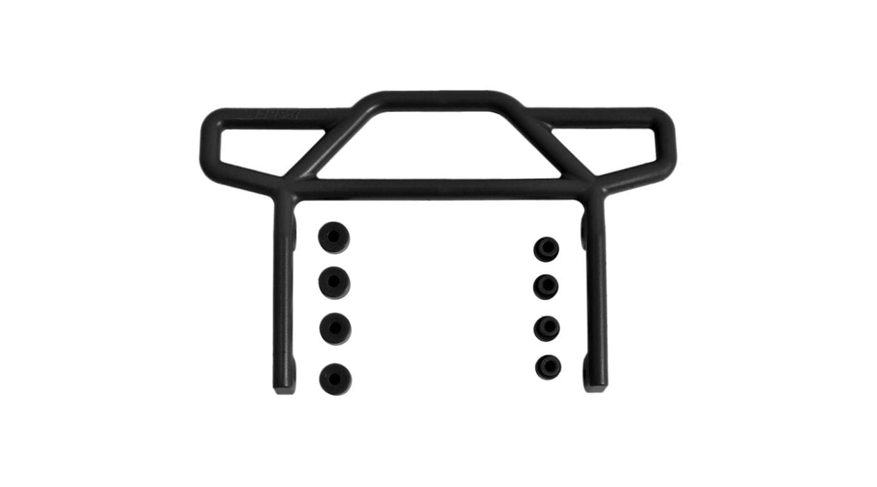 RPM70812 Rear Bumper Black Rustler
