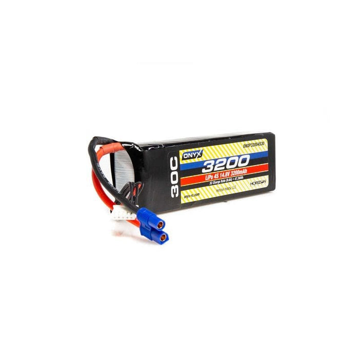 ONXP32004S30 14.8V 3200mAh 4S 30C LiPo Battery: EC3