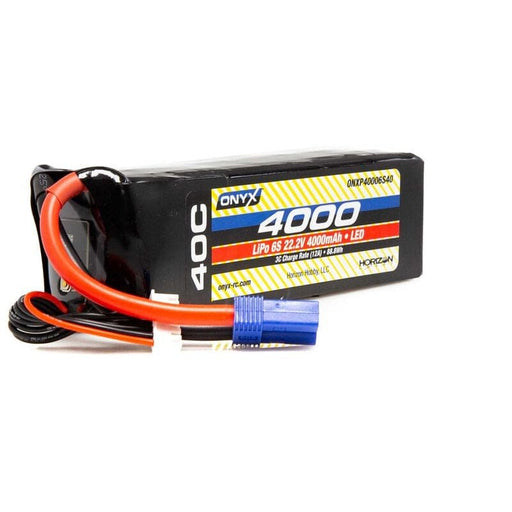ONXP40006S40 22.2V 4000mAh 6S 40C LiPo Battery: EC5