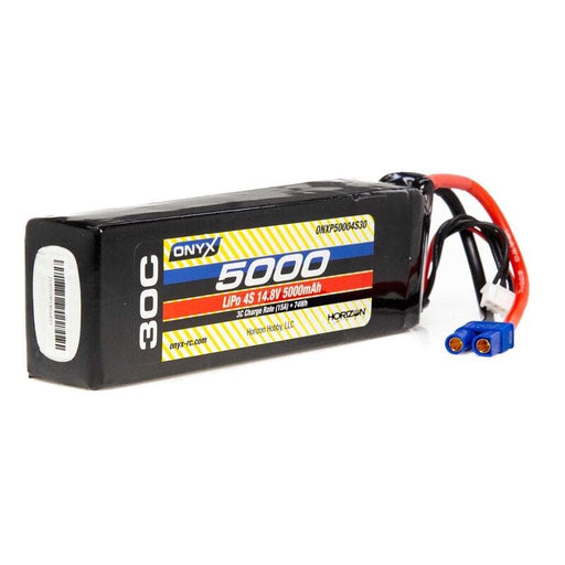 ONXP50004S30 14.8V 5000mAh 4S 30C LiPo Battery: EC3