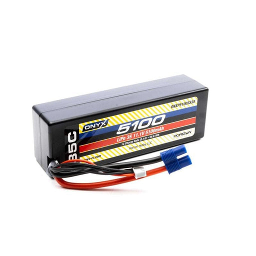 ONXP51003S35  11.1V 5100mAh 3S 35C Hardcase LiPo Battery: EC3