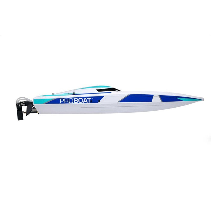PRB08032V2T2 Sonicwake 36" Self-Righting Brushless Deep-V RTR, White   ***YOU will need this part #SPMX50003S100H5(x2)and #SPMXC2000 to run this Boat