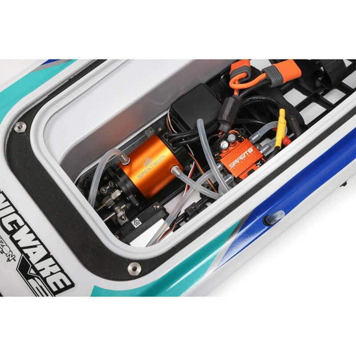 PRB08032V2T2 Sonicwake 36" Self-Righting Brushless Deep-V RTR, White   ***YOU will need this part #SPMX50003S100H5(x2)and #SPMXC2000 to run this Boat