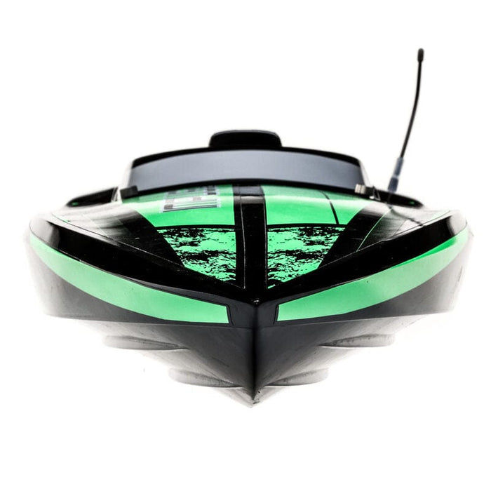 PRB08037T1 Impulse 32, Deep-V, Brushless, Smart, Blk/Grn: RTR YOU will need this part #SPMXG2PS6   to run this Boat