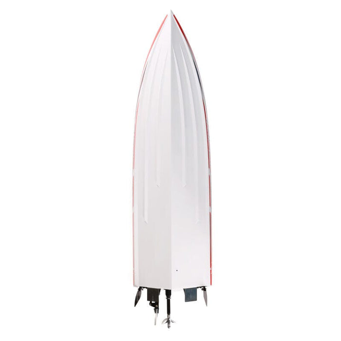 PRB08037T2 Impulse 32" Brushless Deep-V RTR with Smart, White/Red ***YOU will need this part #SPMX50003S100H5(two 3s lipo)and #SPMXC2000   to run this Boat