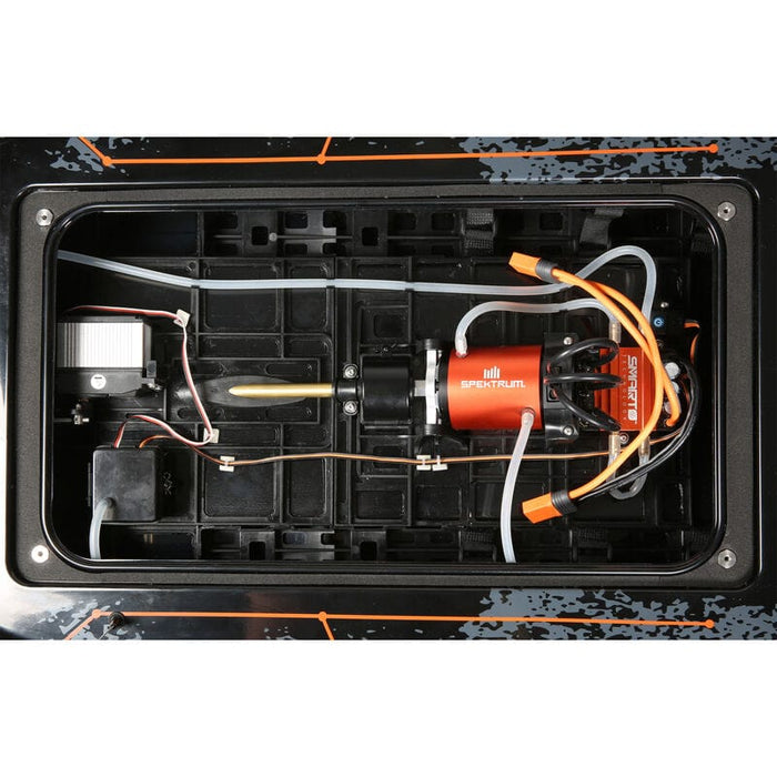 PRB08043T1  ProBoat Blackjack 42 BL 8s SMART RTR(Black)**** YOU will need this part #SPMX50004S100H5 (X2) & SPMXC2060 to run this BOAT